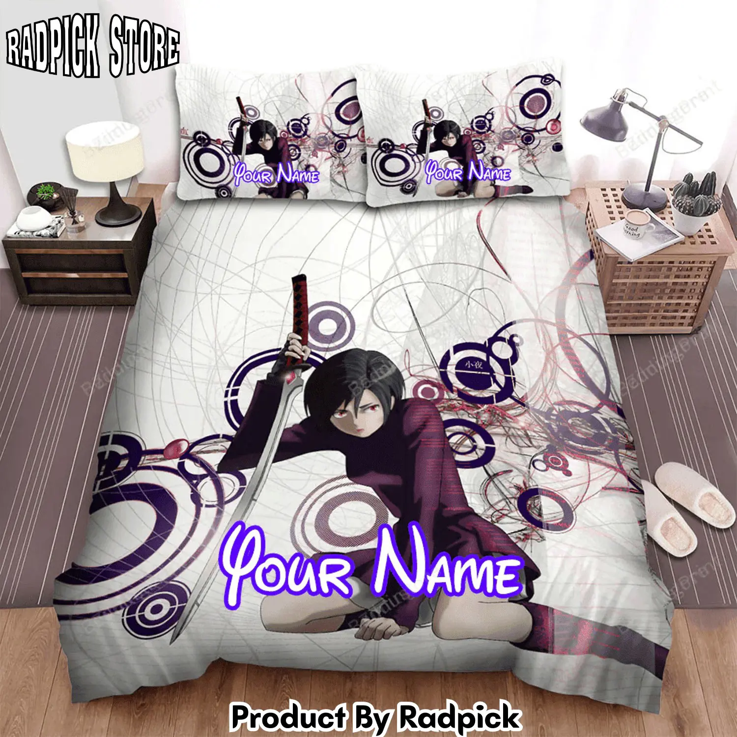 Radpick the blood2b anime saya fanart bed sheets spread duvet cover personalized name bedding sets rp3271363